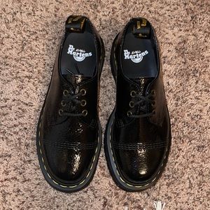 Dr. Martens platform patent leather woman’s shoes